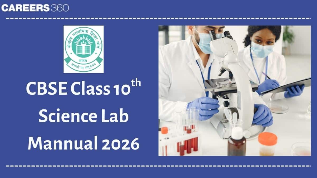 CBSE Class 10 Science Lab Manual 2026 Free PDF - Experiments, Practicals